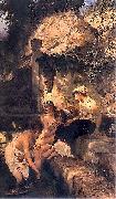 Henryk Siemiradzki Roman bucolic oil on canvas